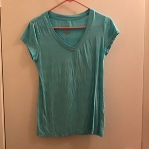 Blue short sleeve shirt